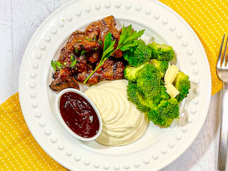 Marinated & Grilled Steak Tip Buffet